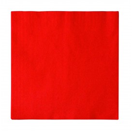 Paper Napkin 2 Layers Red 33x33cm (50 Units) 