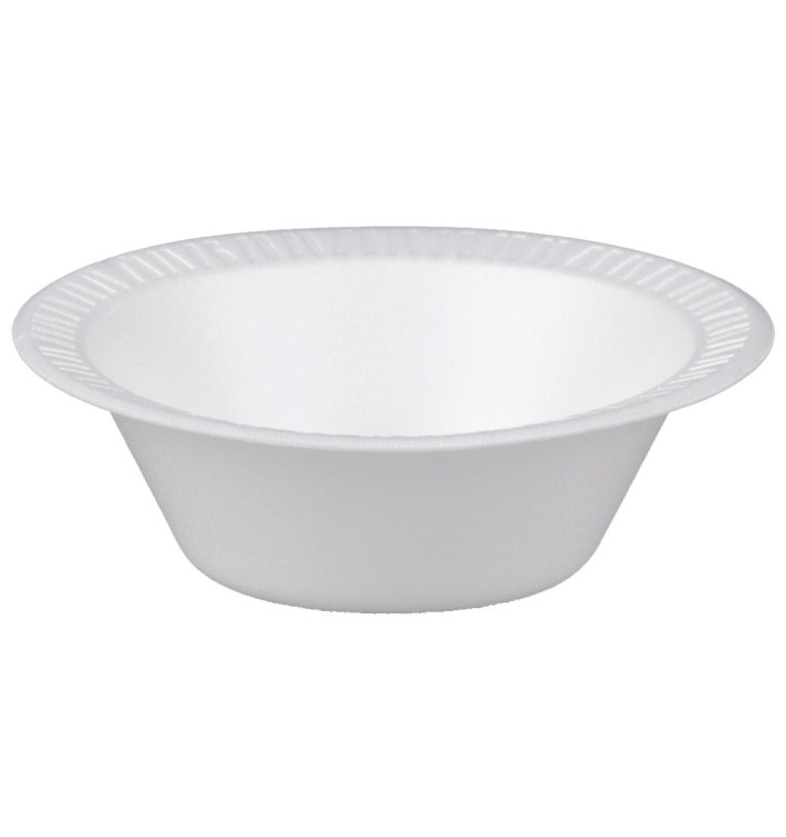 Foam Bowl Laminated White 360ml Ø15cm (125 Units) Foam Bowl Laminated White 360ml Ø15cm (125 Units)