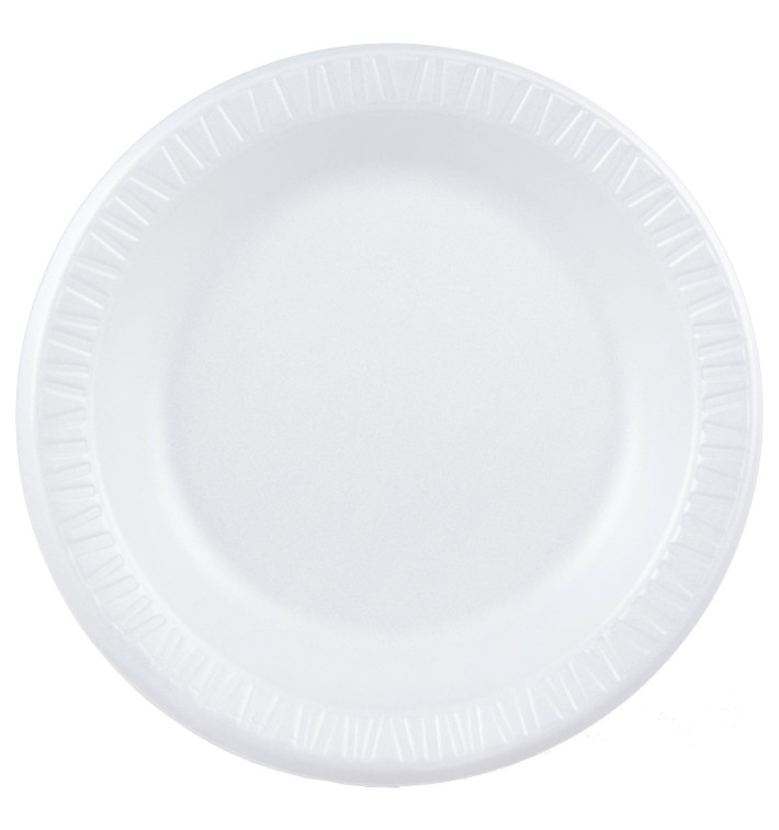 Foam Plate Foam "Quiet Classic" Laminated White Ø26 cm (500 Units) Foam Plate Foam "Quiet Classic" Laminated White Ø26 cm (500 Units)