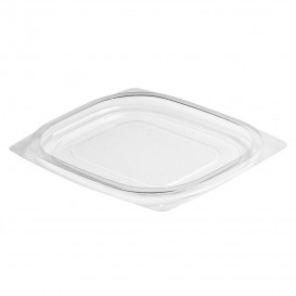 Plastic Lid OPS for Deli Container Flat Clear 118/177ml (63 Units) 