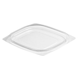 Plastic Lid OPS for Deli Container Flat Clear 118/177ml (63 Units) 