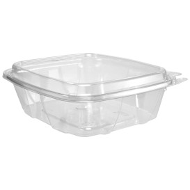 Plastic Deli Container PET Tamper-Evident High Dome Lid 710ml (200 Units)