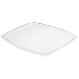 Plastic Lid for Deli Container OPS Flat Clear 887/1420/1894ml (252 Units)