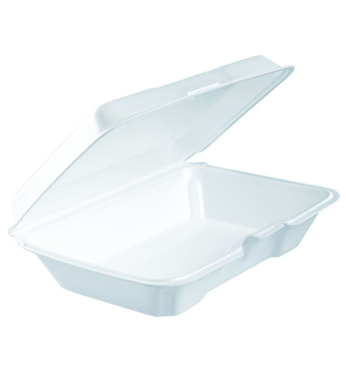 Foam Baguette Container White 2,30x1,50X0,65cm (100 Units) Foam Baguette Container White 2,30x1,50X0,65cm (100 Units)