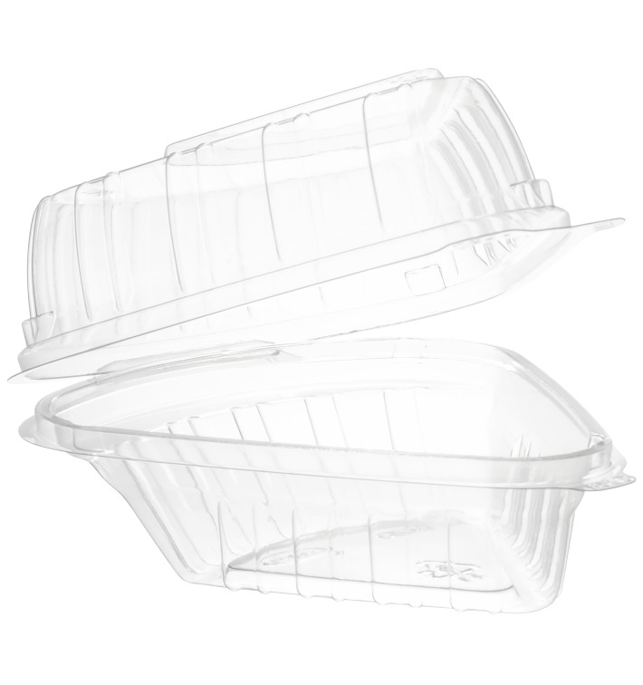 Plastic Hinged Lid Container OPS "Clear Seal" 169ml (125 Units) Plastic Hinged Lid Container OPS "Clear Seal" 169ml (125 Units)