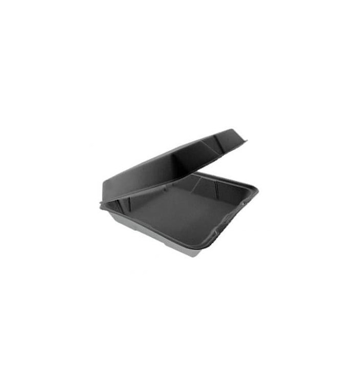 Foam Baguette Container Removable Lid Black 2,40x2,35cm (200 Units) Foam Baguette Container Removable Lid Black 2,40x2,35cm (200 Units)