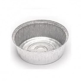 Foil Pan for Roast Chicken Round Shape 1900ml (125 Units) 