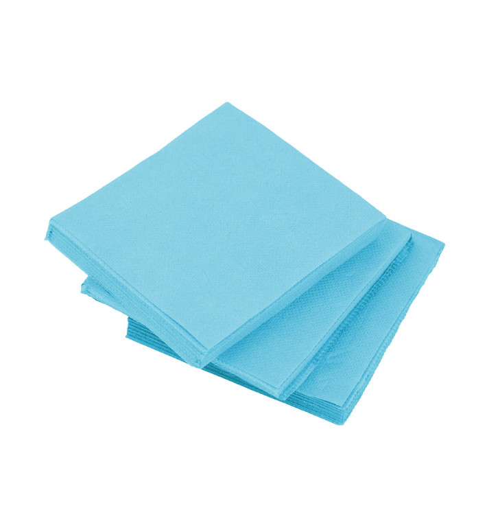Paper Napkin Micropoint Turquoise 20x20cm 2C (2.400 Units) Paper Napkin Micropoint Turquoise 20x20cm 2C (2.400 Units)