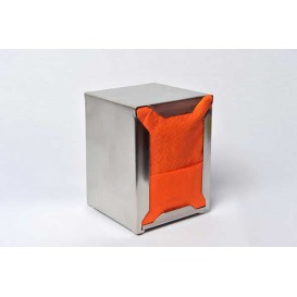 Paper Napkins "Miniservis" Orange 17x17cm (4800 Units)