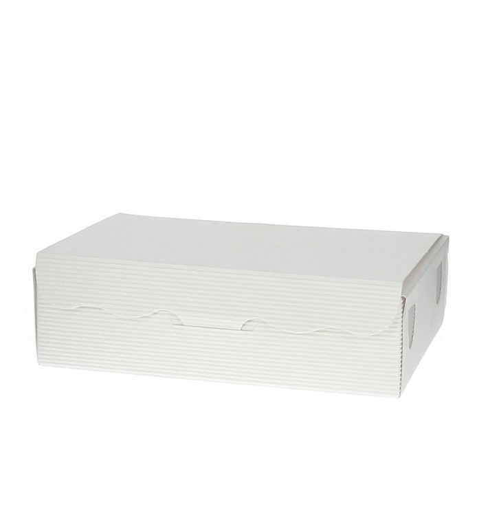 Paper Bakery Box White 20x13x5,5cm 1000g (100 Units) 