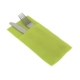 Pocket Fold Airlaid Napkins "Kanguro" Pistachio 40x40cm (480 Units)