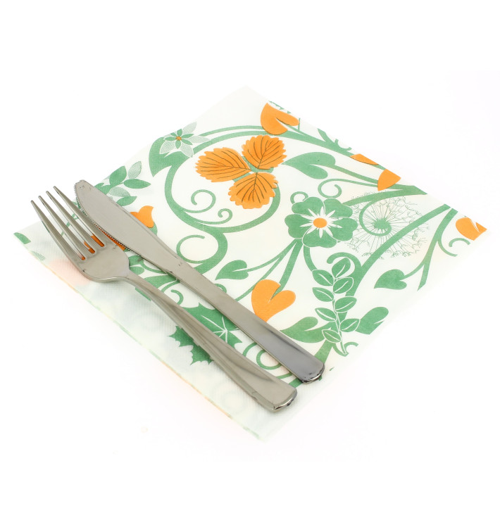 Paper Napkin Double Point "Spring" 40x40cm (600 Units) Paper Napkin Double Point "Spring" 40x40cm (600 Units)
