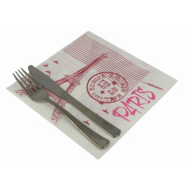 Paper Napkin Double Point "Paris" 40x40cm (50 Units) 