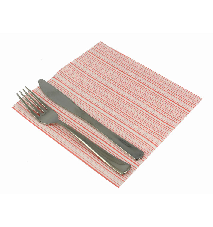 Airlaid Napkins "Basic" Red 40x40cm (600 Units) Airlaid Napkins "Basic" Red 40x40cm (600 Units)