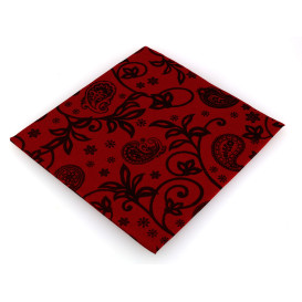 Airlaid Napkins "Cachemir" Burgundy 40x40cm (600 Units)