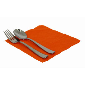 Paper Napkin Orange 33x33cm 1 Layer (3360 Units)