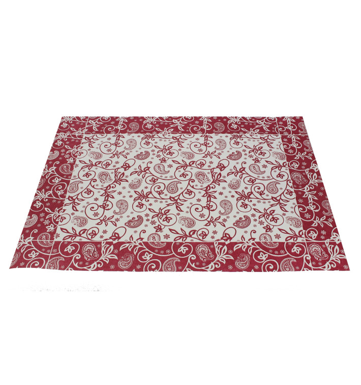 Paper Placemats 30x40cm "Cachemir" Burgundy 50g (2500 Units) Paper Placemats 30x40cm "Cachemir" Burgundy 50g (2500 Units)
