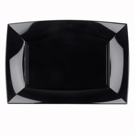 Vassoio carton.+pe eco platter 400/black - VASSOI