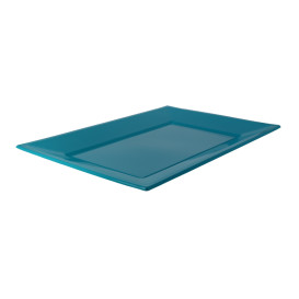 Plastic Tray Turquoise 33x22,5cm (750 Units)