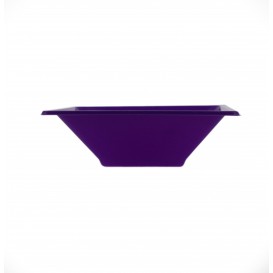 Plastic Bowl PS Square shape Lilac 12x12cm (1500 Units)