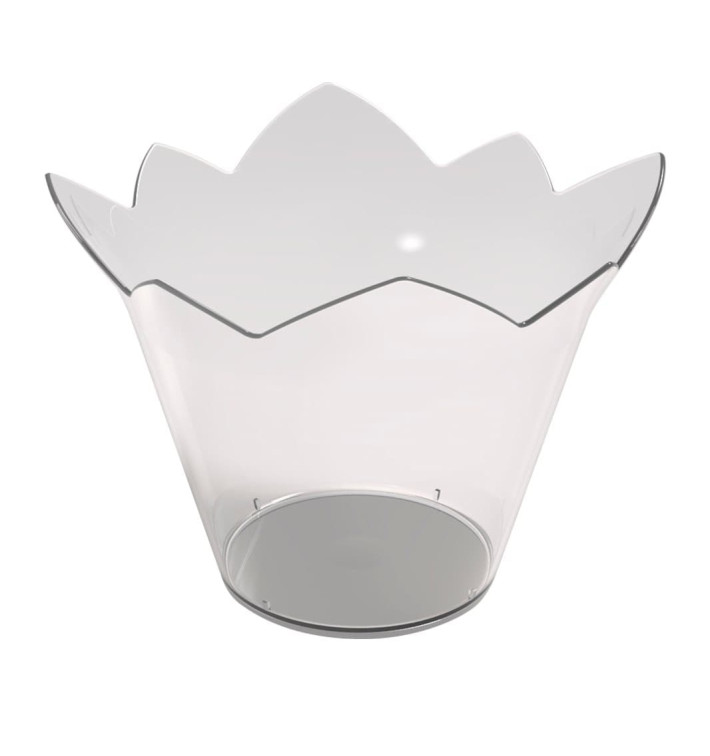 Tasting Plastic Bowl PS "Nenufar" Clear 70 ml (25 Units) Tasting Plastic Bowl PS "Nenufar" Clear 70 ml (25 Units)
