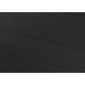 Pre-Cut Paper Tablecloth Black 40g 1x1m (400 Units) 