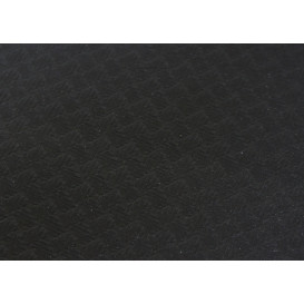 Pre-Cut Paper Tablecloth Black 40g 1x1m (400 Units)  