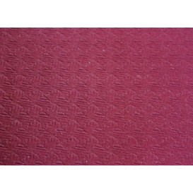 Pre-Cut Paper Tablecloth Burgundy 40g 1x1m (400 Units) 