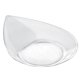 Tasting Plastic Plate PS "Smart" Clear 8,6x7,1 cm (50 Units) 