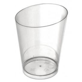 Plastic Tasting Cup PS Cone Shape Clear 100 ml (10 Units) 