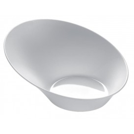 Tasting Plastic Bowl PS "Sodo" White 50 ml (500 Units)