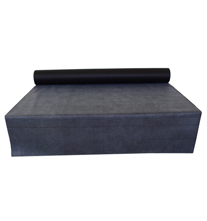 Novotex Tablecloth Roll Black "Espiral" P40cm 1,2x50m (1 Unit) Novotex Tablecloth Roll Black "Espiral" P40cm 1,2x50m (1 Unit)