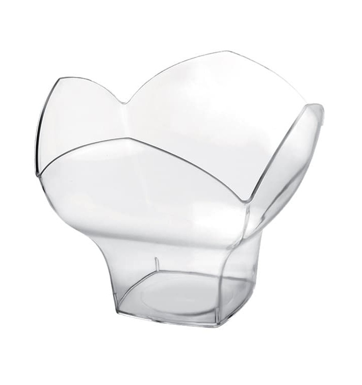 Tasting Plastic Bowl PS "Spring" Dessert Clear100ml (500 Units) Tasting Plastic Bowl PS "Spring" Dessert Clear100ml (500 Units)