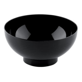 Tasting Plastic Bowl PS "Mini" Black 60ml (10 Units) 