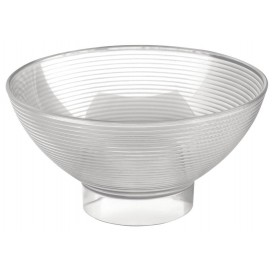 Tasting Plastic Bowl PS Medium Size Clear 250 ml (84 Units)
