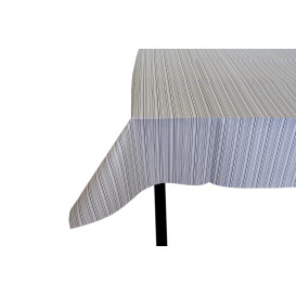 Pre-Cut Paper Tablecloth "Basic Black" 37g 1x1m (400 Units)  