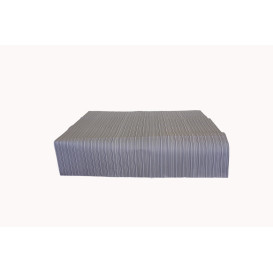 Pre-Cut Paper Tablecloth "Basic Black" 37g 1x1m (400 Units)  