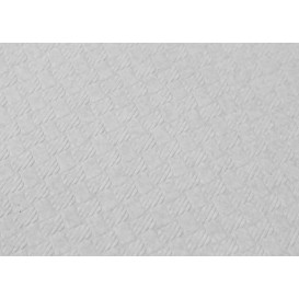 Pre-Cut Paper Tablecloth White 40g 1x1m (480 Units)