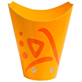 Paper Take-Out Box Kraft Closed 480ml (1000 Units)