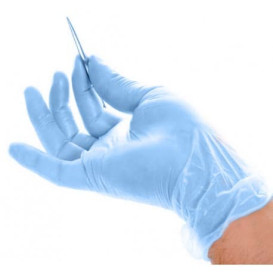 Vinyl Gloves Blue Size S (1000 Units)
