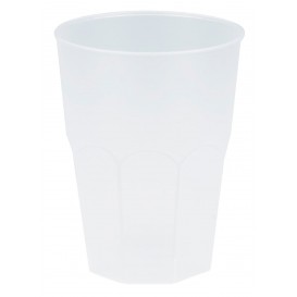 Plastic Cup PP "Frost" White 350ml (420 Units)