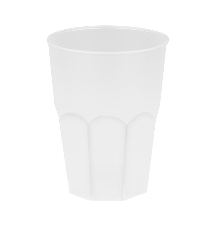 Plastic Cup PP "Frost" White 350ml (420 Units) Plastic Cup PP "Frost" White 350ml (420 Units)