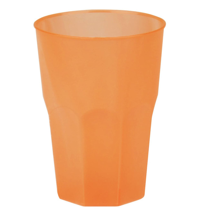 Plastic Cup PP "Frost" Orange 350ml (420 Units) Plastic Cup PP "Frost" Orange 350ml (420 Units)