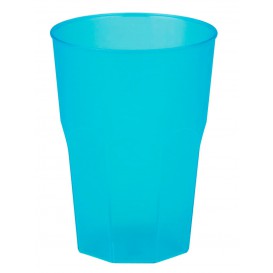 Plastic Cup PP "Frost" Turquoise 350ml (420 Units)