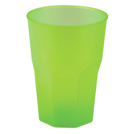 Plastic Cup PP "Frost" Lime Green 350ml (20 Units) 