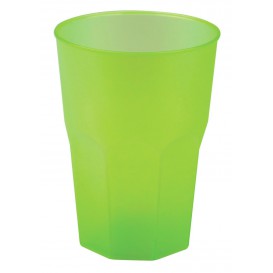 Plastic Cup PP "Frost" Lime Green 350ml (420 Units)