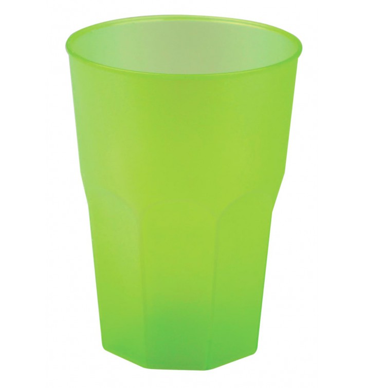 Reusable Unbreakable Cup PP Frost Lime Green 420ml (420 Units)