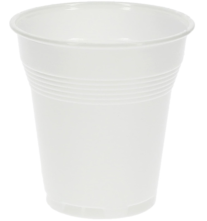 Plastic Cup PS Vending White 160 ml (3000 Units) Plastic Cup PS Vending White 160 ml (3000 Units)