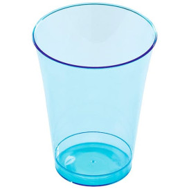 Plastic Cup PS Injection Moulding Turquoise 230 ml (10 Units) 