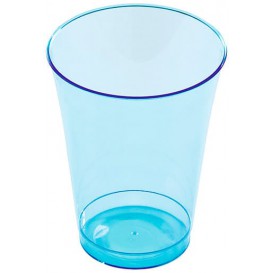 Plastic Cup PS Injection Moulding Turquoise 230 ml (150 Units)